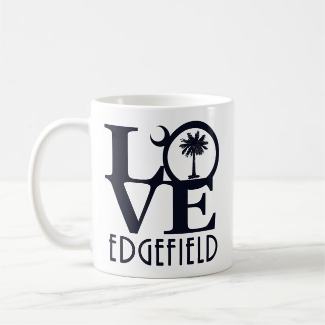 LOVE Edgefield SC Coffee Mug (Left)