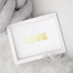 LOVE | EDITABLE TEXT GOLD WALL FOIL PRINTS<br><div class="desc">LOVE | EDITABLE TEXT GOLD WALL Foil Prints</div>