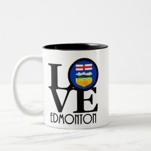 LOVE Edmonton 11oz Two-Tone Coffee Mug