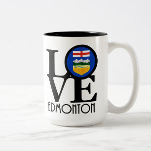 LOVE Edmonton 15oz Two-Tone Coffee Mug