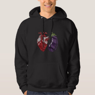 Love Eggplant Funny Gay Pride Humour LGBTQ Joke Hoodie