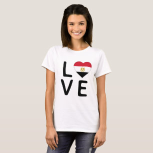 Love - Egypt Flag T-Shirt