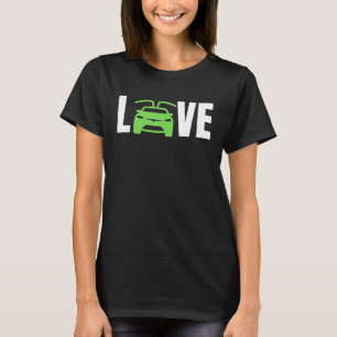 LOVE Electric Cars, LOVE E Cars, LOVE EVs Electri T-Shirt