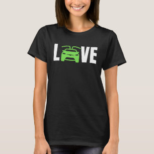 LOVE Electric Cars, LOVE E Cars, LOVE EVs  Electri T-Shirt