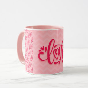 Love Elegant Modern Popular Best Heart Mug