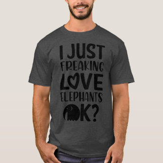 Love Elephants 1 T-Shirt