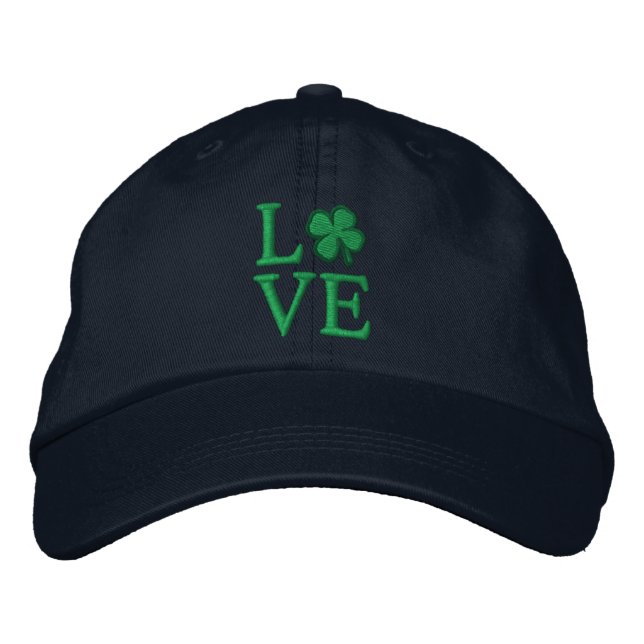 LOVE EMBROIDERED HAT (Front)