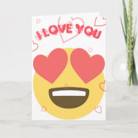 Love Emoji Card