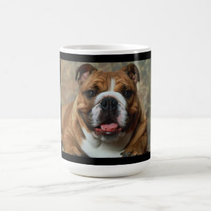 Love English Bulldog Puppy Dog Coffee Cup Mug