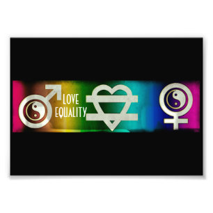 Love Equality Photo Print