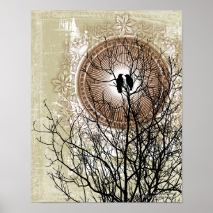 Love Eternal Gothic Art Poster