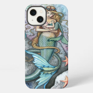 Love Eternal Mother Baby Mermaid Fantasy Art iPhone 13 Case