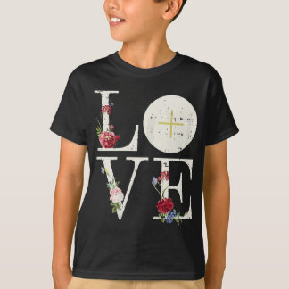 Love Eucharist First Holy Communion Christian Cath T-Shirt