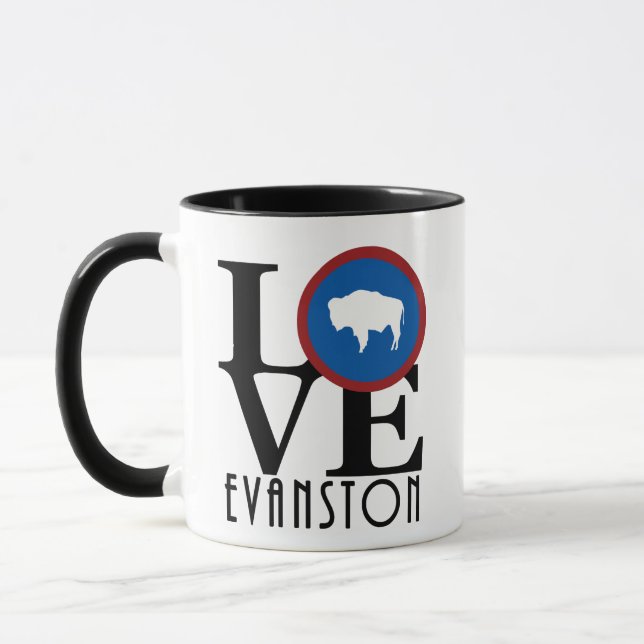 LOVE Evanston WY 11oz Mug (Left)