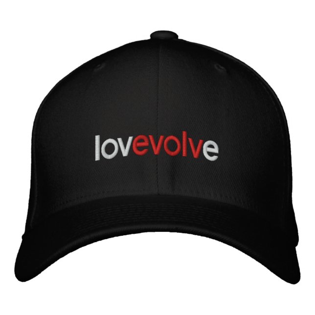 Love Evolve Embroidered Wool Cap (Front)