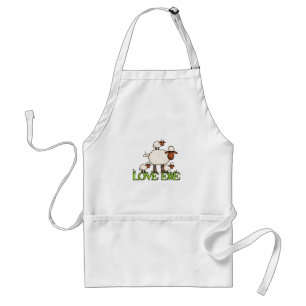 love ewe txt standard apron