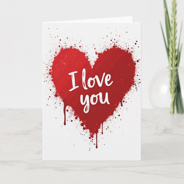 Love Explosion Art Card (Front)