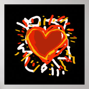 love explosion, art print
