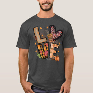 Love Fall Cozy Autumn T-Shirt