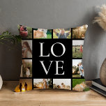 Love Family Photo Collage Personalised Cushion<br><div class="desc">Love Family Photo Collage Personalised Throw Pillow</div>