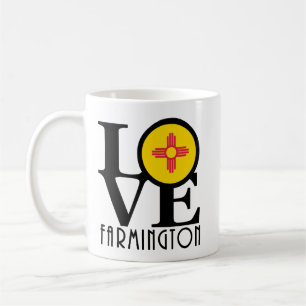 LOVE Farmington New Mexico 11oz Coffee Mug