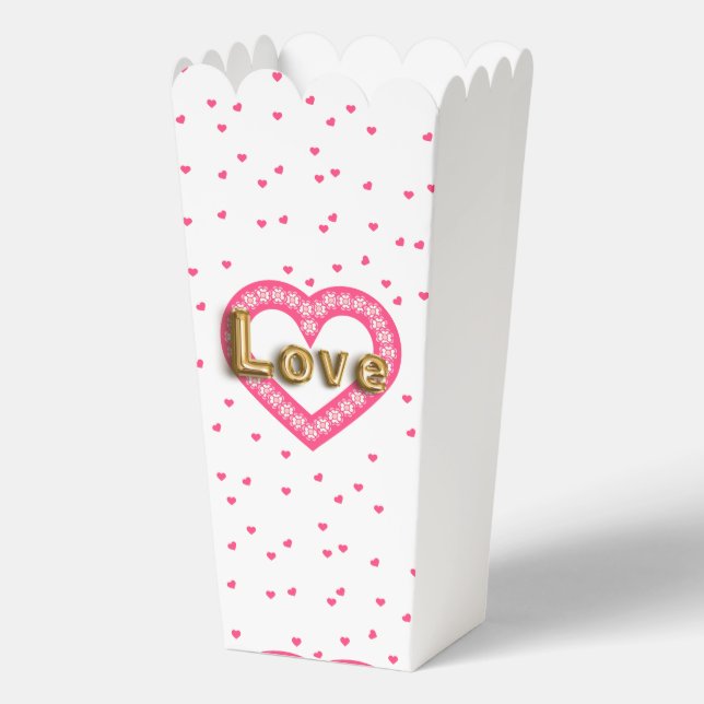 LOVE  FAVOUR BOX (Back)