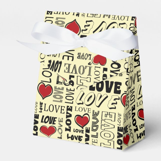 Love Favour Box (Front Side)