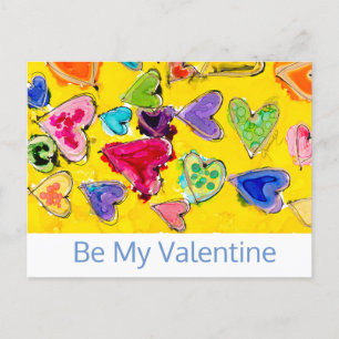 Love Filled Hearts Lovitude Postcard