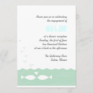 Love Fish 2 Invitation
