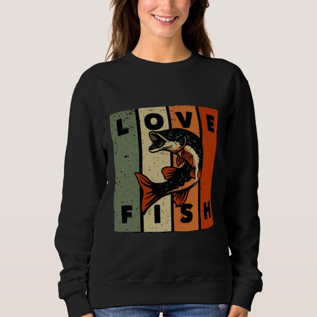 Love Fish Sweatshirt (Front)