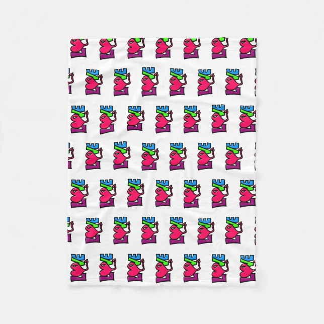 Love Fleece Blanket (Front)
