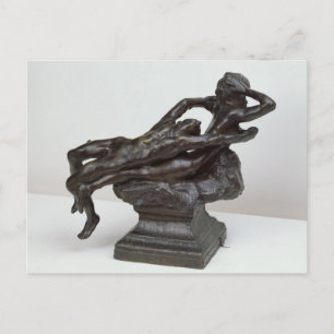 Love Fleeing, 1881 Postcard
