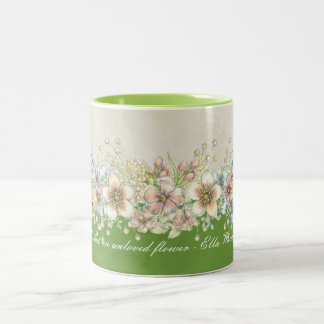 Love - Floral - Coffee Mug