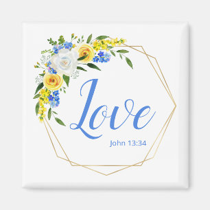 Love Floral Magnet