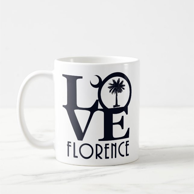 LOVE Florence SC 11oz Coffee Mug (Left)