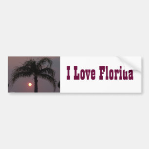 Love Florida Bumper Sticker
