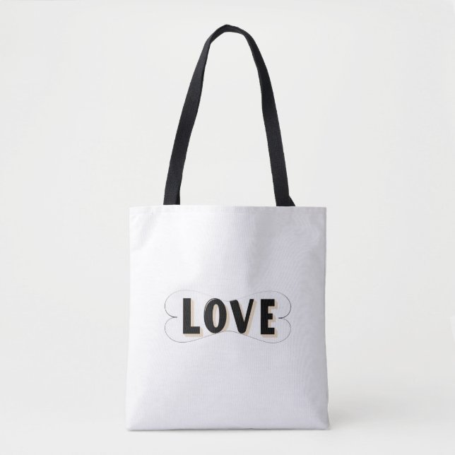 Love Flow Tote Bag (Front)