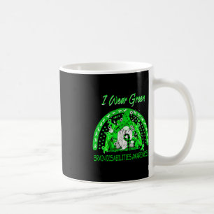Love Flower Gnome Brain Disabilities Awareness  Coffee Mug