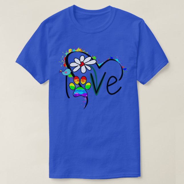 Love Flower Life T-Shirt (Design Front)