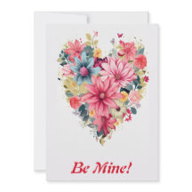 Love Flower Rainbow Heart 3 Personalised