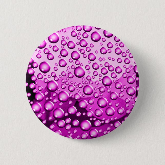 Love Flows,Purle_ 6 Cm Round Badge (Front)