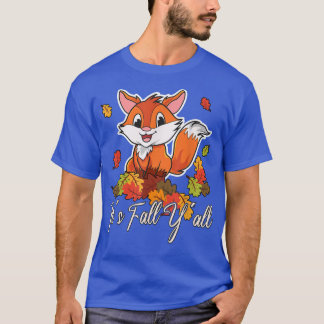Love Fo Thanksgiving Happy Fall Yall Autumn  T-Shirt