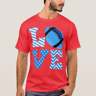 Love Foodball Blue 2 T-Shirt