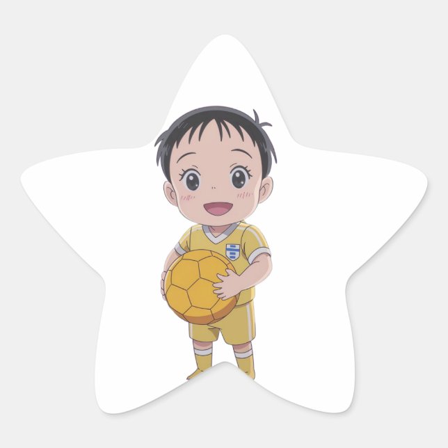 Love football  star sticker (Front)