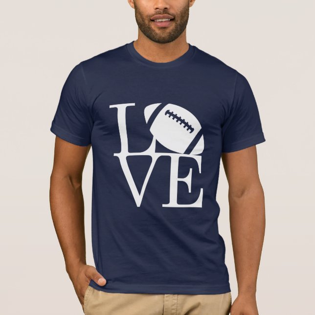 Love Football T-Shirt (Front)