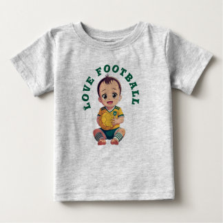 Love football T-Shirt Baby Bodysuit