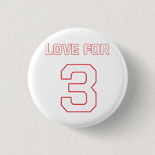 LOVE FOR 3 CM ROUND BADGE