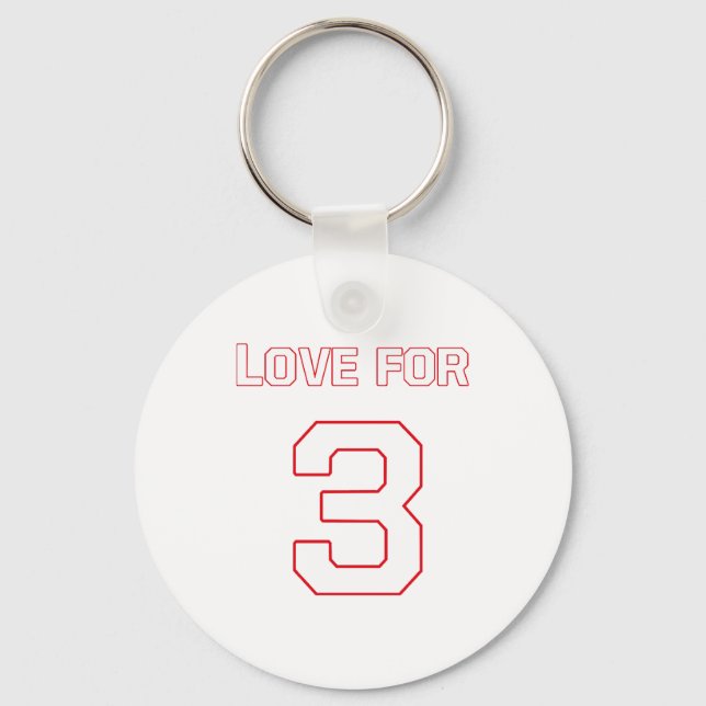 LOVE FOR 3 KEY RING (Front)