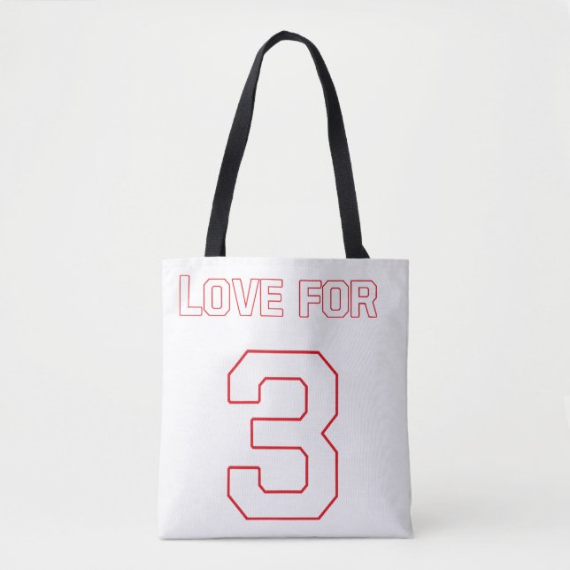 LOVE FOR 3 TOTE BAG (Front)