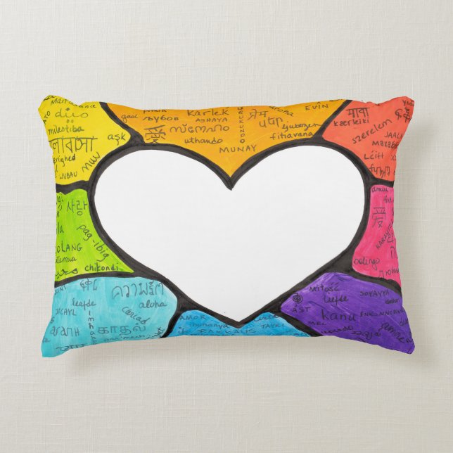 Love For All Decorative Cushion (Front)